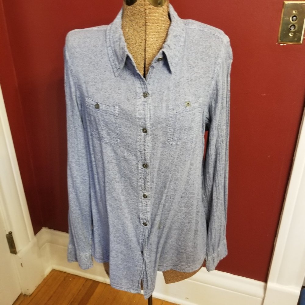 Ruff Hewn Blouse Sz L
